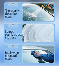 Windshield Oil Film Cleaner + Brush