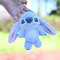 Stitch Angel Plush Keychain – Cute Stuffed Cartoon Doll Bag Charm & Kids Birthday Gift