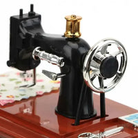 Sewing Machine-Shaped Music Box