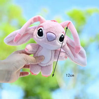 Stitch Angel Plush Keychain – Cute Stuffed Cartoon Doll Bag Charm & Kids Birthday Gift