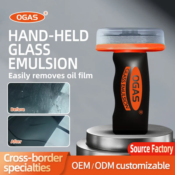 Windshield Oil Film Cleaner + Brush